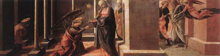 Fra Filippo Lippi Announcement of the Death of the Virgin Spain oil painting art